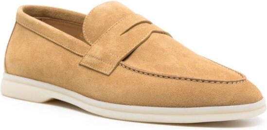 Scarosso Luciano suede loafers Neutrals