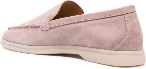 Scarosso Ludovica round-toe loafers Pink