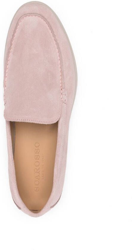 Scarosso Ludovica round-toe loafers Pink
