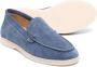 Scarosso Ludovica slip-on suede loafers Blue - Thumbnail 2