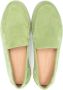 Scarosso Ludovica slip-on suede loafers Green - Thumbnail 3