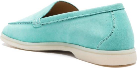Scarosso Ludovica suede loafers Blue