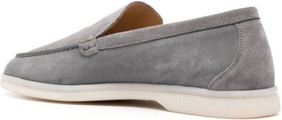 Scarosso Ludovica suede loafers Grey