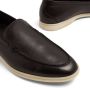 Scarosso Ludovico leather loafers Brown - Thumbnail 5