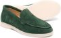 Scarosso Ludovico suede loafers Green - Thumbnail 2
