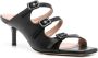 Scarosso Manuela 65mm leather mules Black - Thumbnail 2