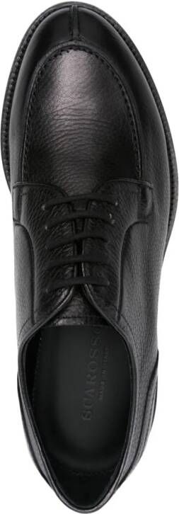 Scarosso Mario leather derby shoes Black