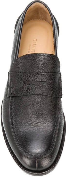 Scarosso Maurizio penny-slot loafers Brown