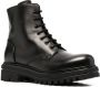 Scarosso Megan lace-up leather boots Black - Thumbnail 2