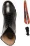 Scarosso Megan lace-up leather boots Black - Thumbnail 4