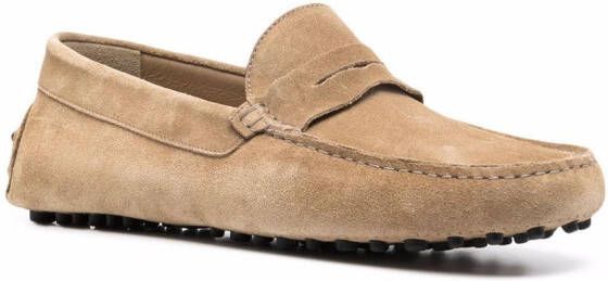 Scarosso Michael flat loafers Neutrals