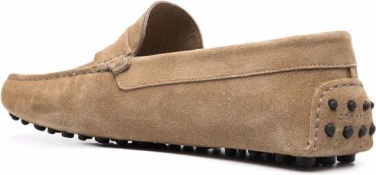 Scarosso Michael flat loafers Neutrals