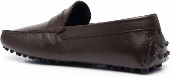 Scarosso Michael slip-on loafers Brown
