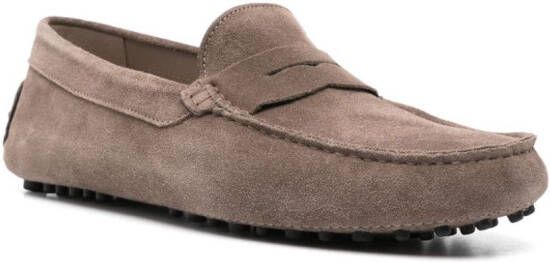 Scarosso Michael suede drivers Neutrals