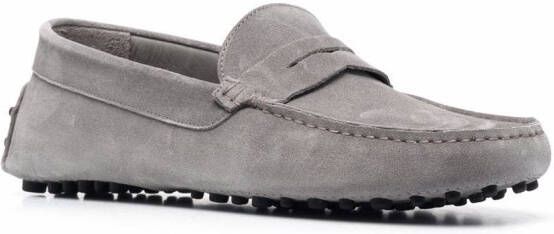 Scarosso Michael suede loafers Grey