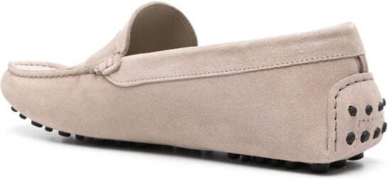 Scarosso Michael suede loafers Neutrals