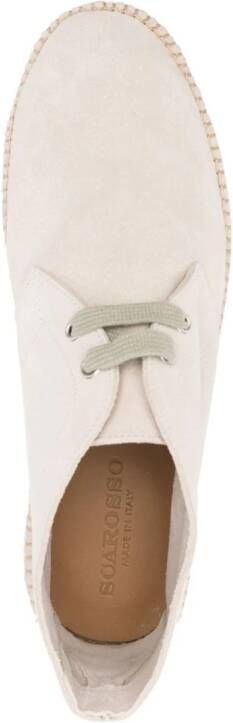 Scarosso Mojave suede espadrilles Neutrals