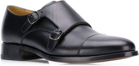 Scarosso monk shoes Black