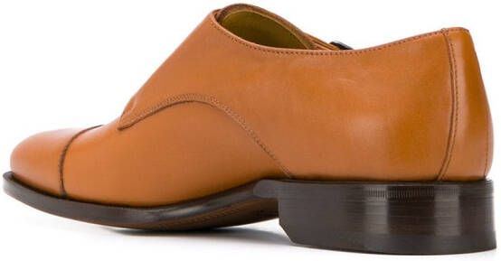 Scarosso monk strap shoes Brown