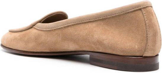 Scarosso Nele suede loafers Brown