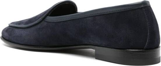 Scarosso Nils suede loafers Blue