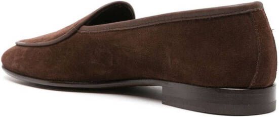 Scarosso Nils suede loafers Brown