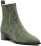 Scarosso Oliva suede ankle boots Green - Thumbnail 2
