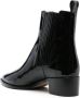 Scarosso Olivia 40mm patente-leather Chelsea boots Black - Thumbnail 3