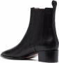 Scarosso Olivia leather ankle boots Black - Thumbnail 3