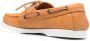 Scarosso Oprah leather boat shoes Brown - Thumbnail 3