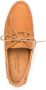 Scarosso Oprah leather boat shoes Brown - Thumbnail 4