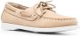 Scarosso Oprah leather boat shoes Neutrals - Thumbnail 2