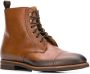 Scarosso Paolo Caramello lace-up boots Brown - Thumbnail 2