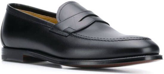 Scarosso penny loafers Black