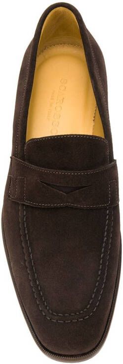 Scarosso penny loafers Brown