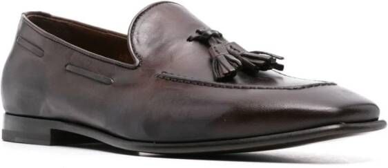 Scarosso Rodolfo leather loafers Brown