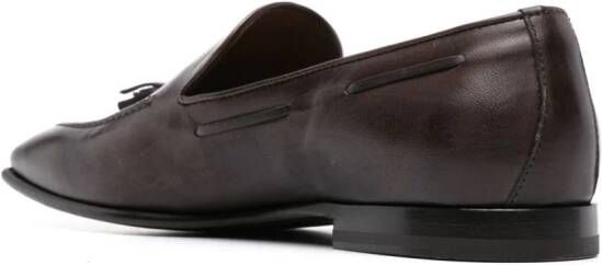 Scarosso Rodolfo leather loafers Brown