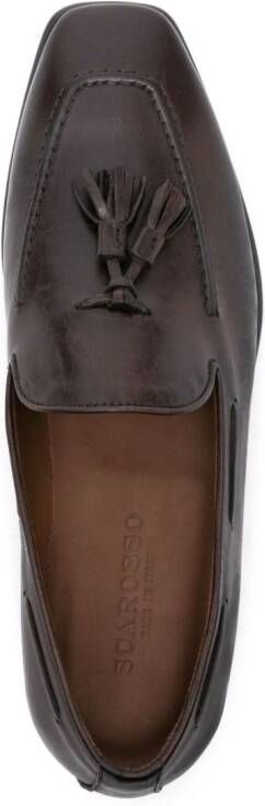 Scarosso Rodolfo leather loafers Brown