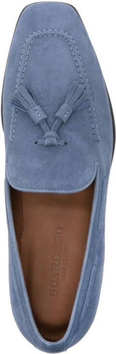 Scarosso Rodolfo suede loafers Blue