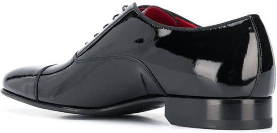 Scarosso Rodrigo patent-leather Oxford shoes Black