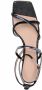 Scarosso Sally metallic-effect heeled sandals Blue - Thumbnail 4