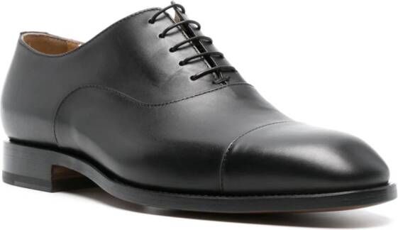 Scarosso Salvatore leather Oxford shoes Black