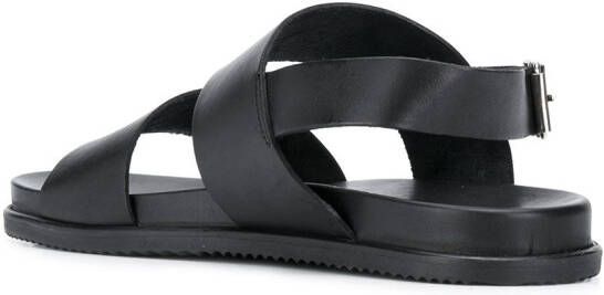 Scarosso slingback sandals Black