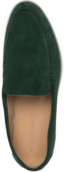 Scarosso slip-on loafers Green