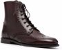 Scarosso Stefania lace-up ankle boots Brown - Thumbnail 2