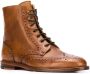 Scarosso Stefania lace-up boots Brown - Thumbnail 2