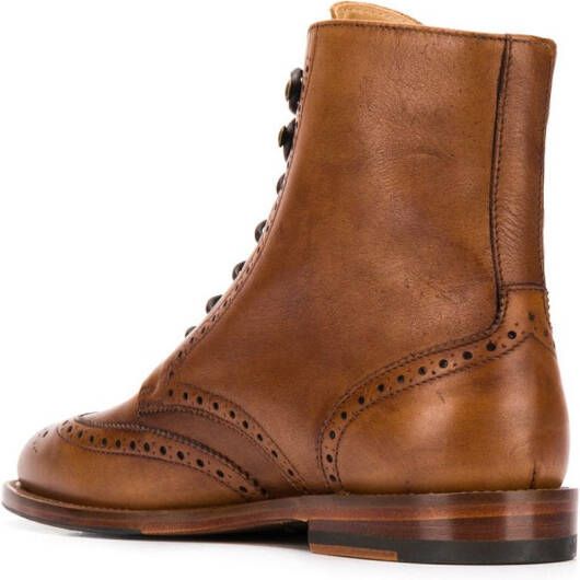 Scarosso Stefania lace-up boots Brown