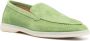 Scarosso stitched-edge suede loafers Green - Thumbnail 2