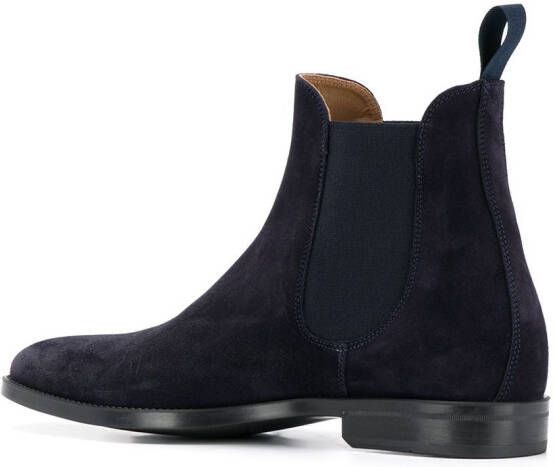 Scarosso suede chelsea boots Blue