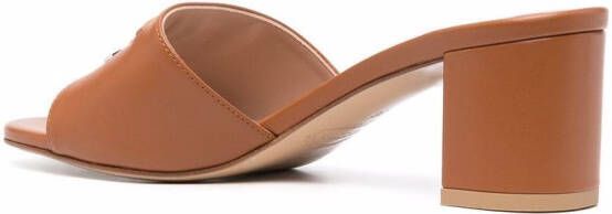 Scarosso Sveva leather sandals Brown